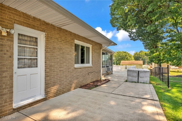 view of patio