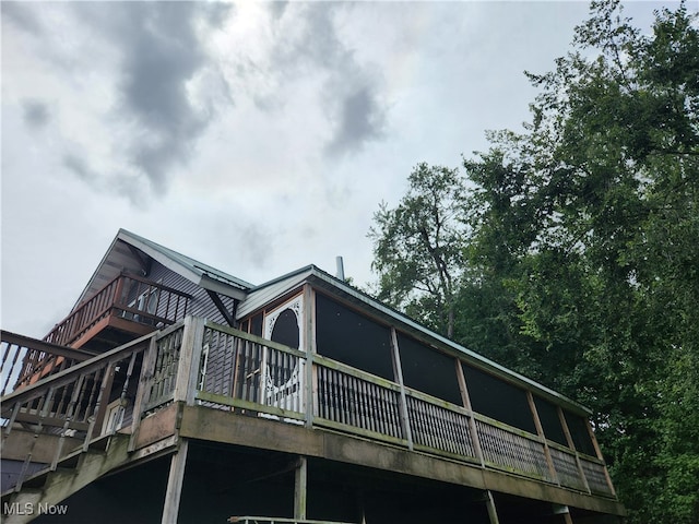 view of rear view of house