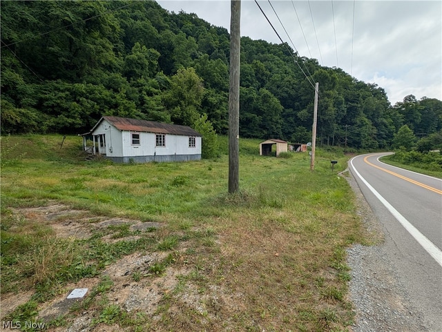 view of road