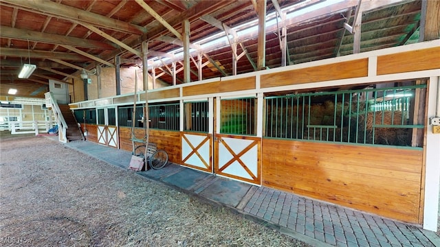 view of stable