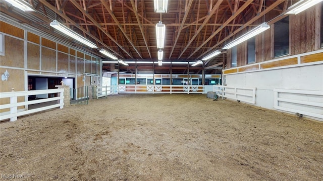 view of stable