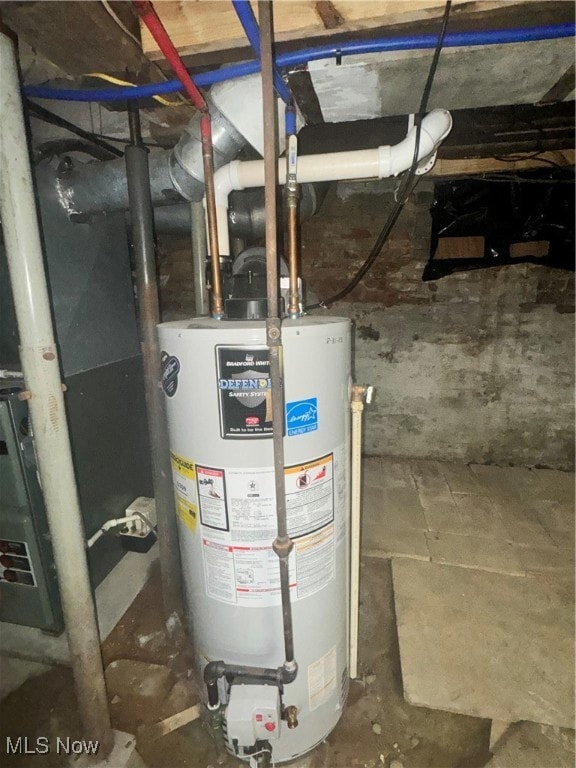 utilities featuring water heater