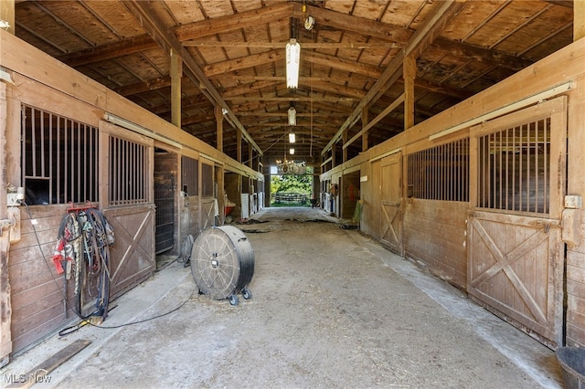 view of stable