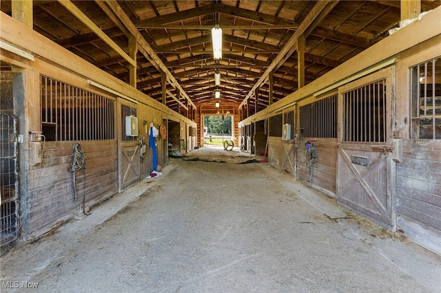 view of stable