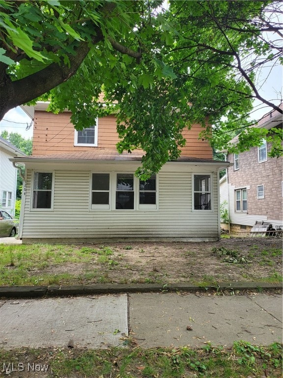 view of back of house