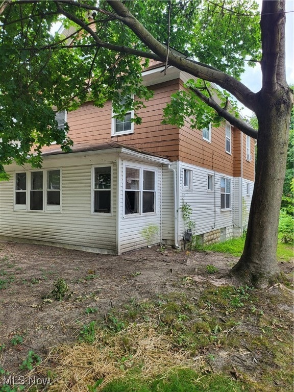 view of rear view of house