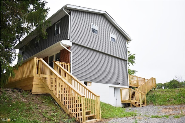 view of back of house