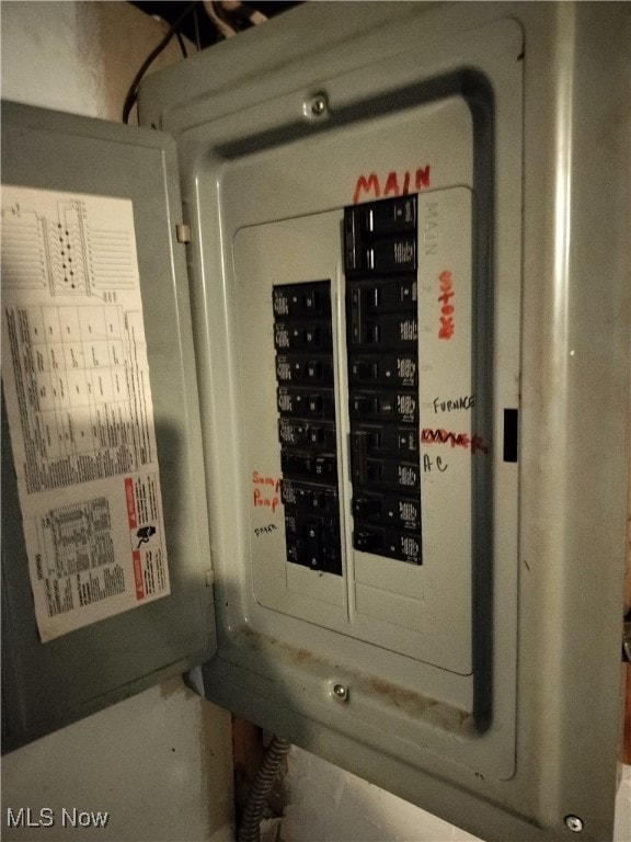 utilities with electric panel