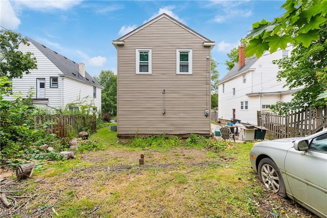 view of back of house