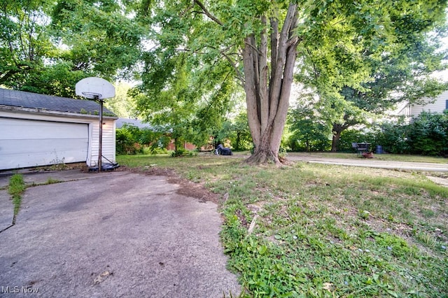 view of yard