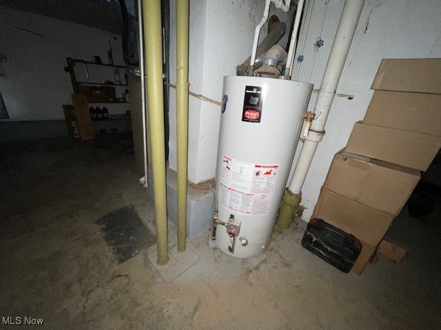 utilities featuring water heater