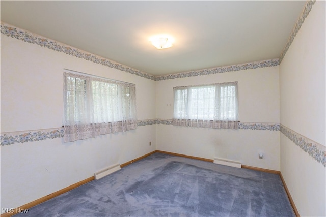 empty room with carpet flooring