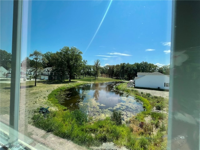 property view of water