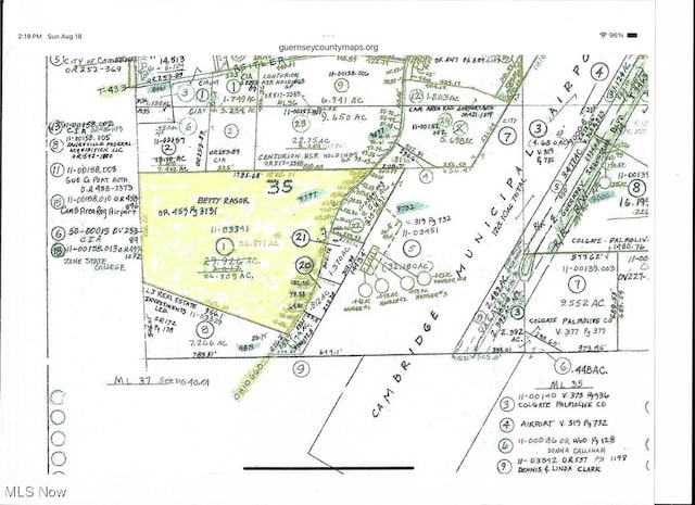 9797 Brick Church Rd, Cambridge OH, 43725 land for sale