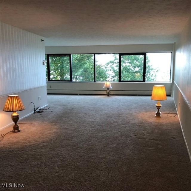 carpeted spare room featuring a healthy amount of sunlight