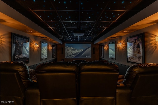 view of cinema room