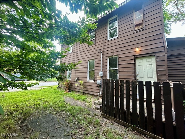 view of back of house