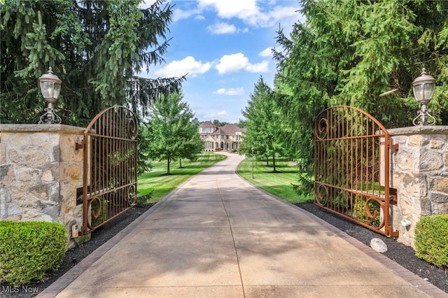 view of gate