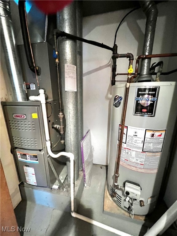 utilities with gas water heater