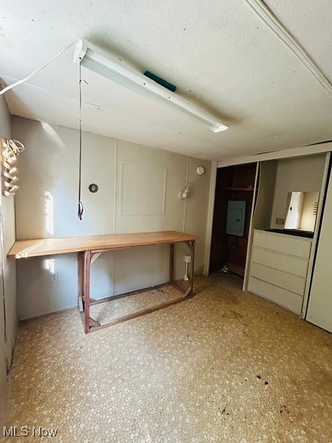 view of basement
