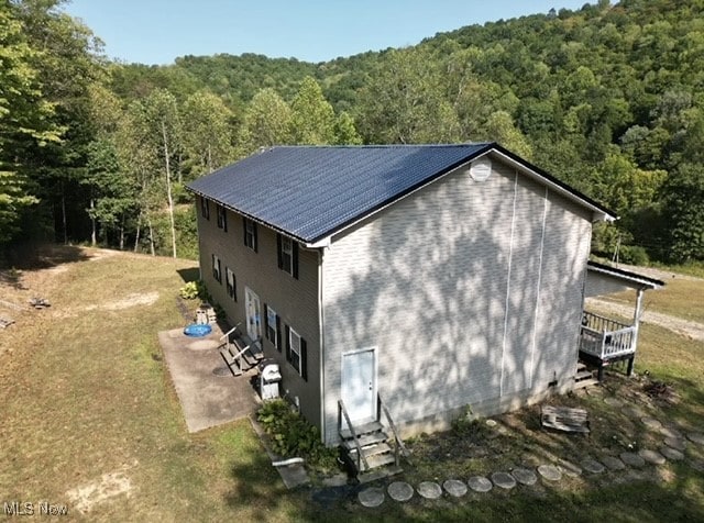 view of side of property