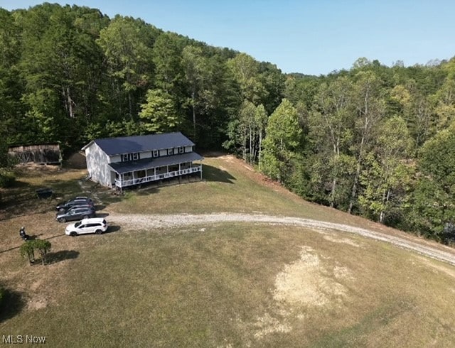 drone / aerial view