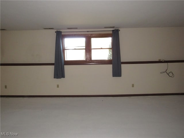 view of unfurnished room