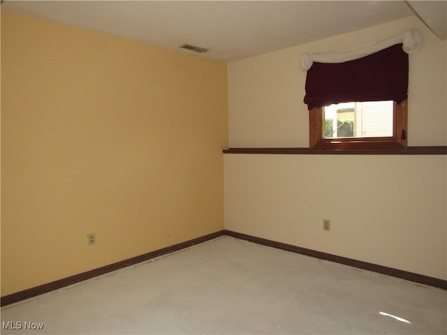 view of unfurnished room