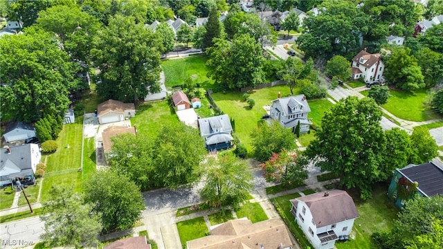 aerial view