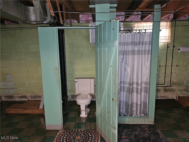 bathroom with toilet