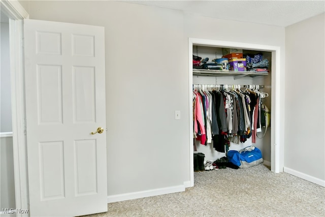 view of closet