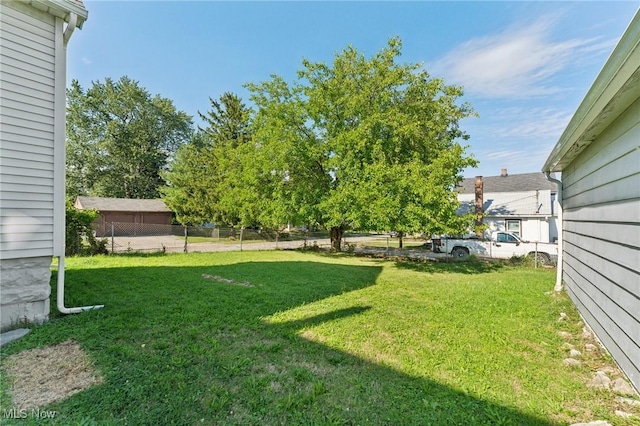 14631 Granger Rd, Maple Heights, OH 44137 - view of yard with fence