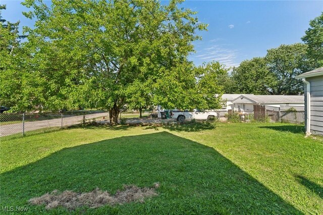 14631 Granger Rd, Maple Heights, OH 44137 - view of yard featuring fence private yard