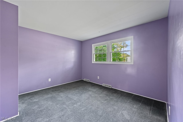 spare room featuring carpet floors