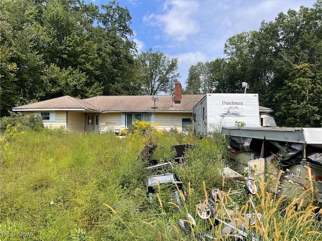 view of back of house