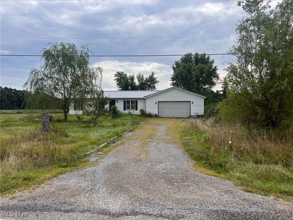 ranch-style house with a garage