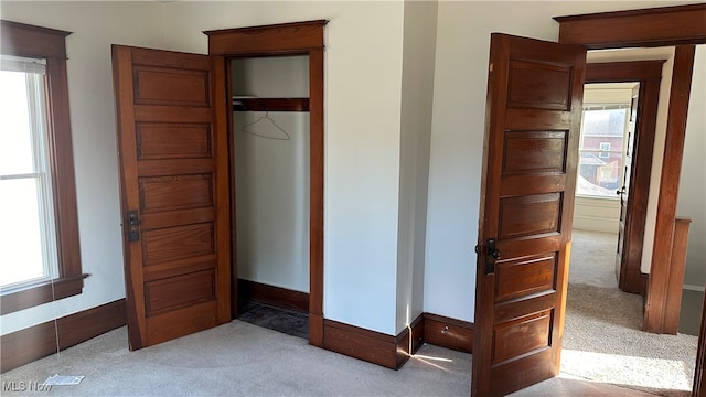 view of closet