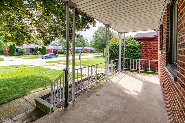 view of patio / terrace