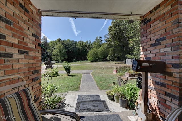 view of patio