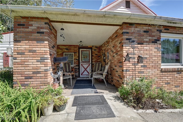 view of entrance to property