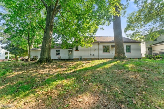 view of rear view of house