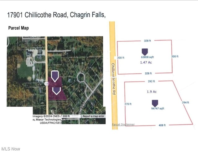 17901 Chillicothe Rd, Chagrin Falls OH, 44023 land for sale