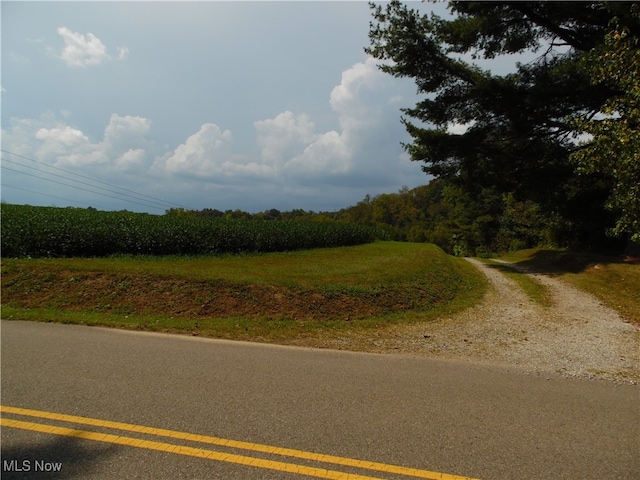 view of road