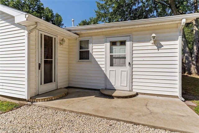 exterior space featuring a patio area