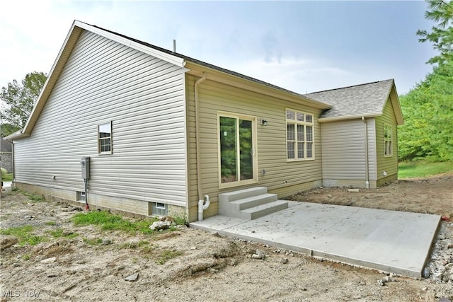 view of rear view of house