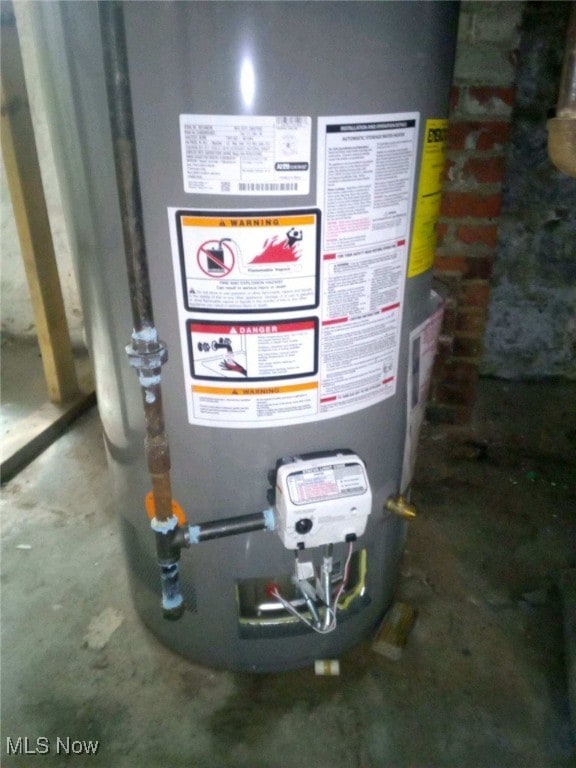 utilities featuring water heater