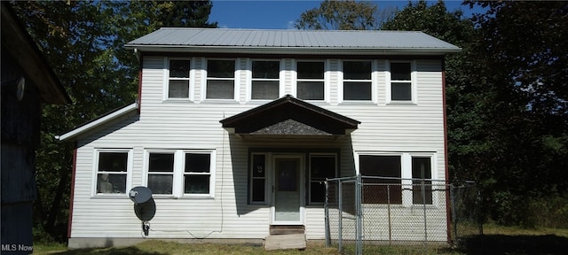 view of front facade