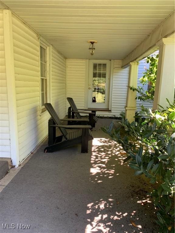 28815 State Route 7 N, Marietta, OH 45750 - view of patio featuring a porch