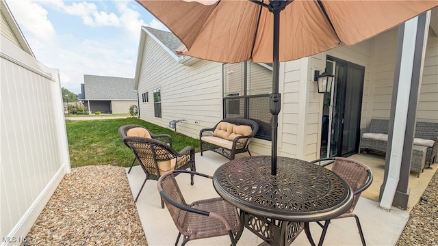 view of patio / terrace