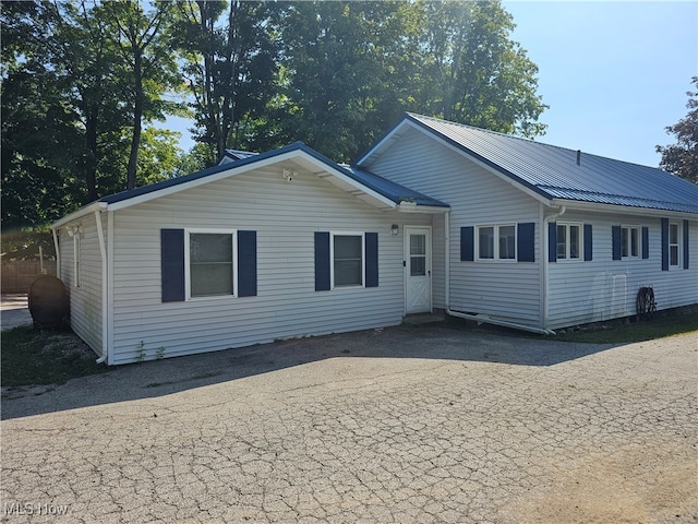 view of front of house